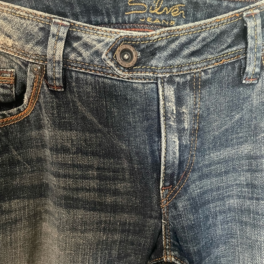 Silver jeans